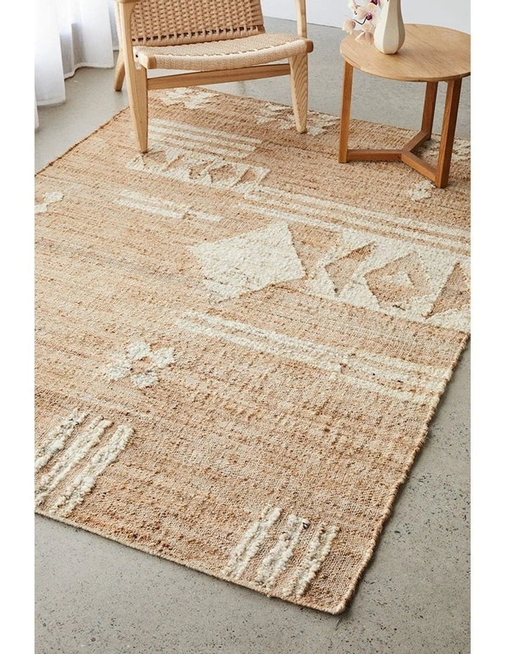 Sahara Abel Natural Rug in Beige