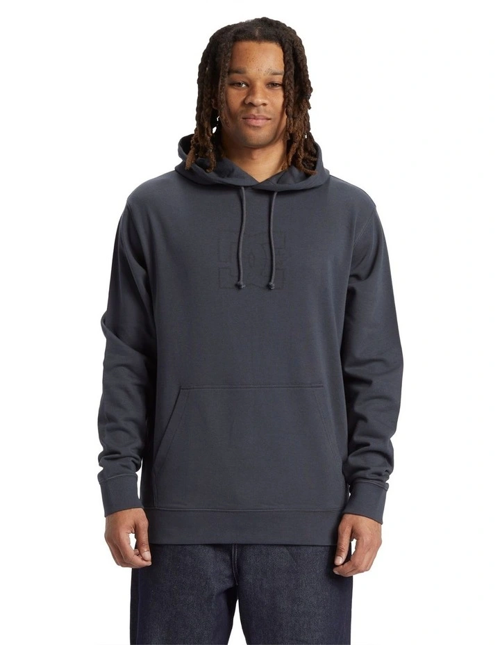 Highland Pullover Hooded Sweatshirt in Ebony