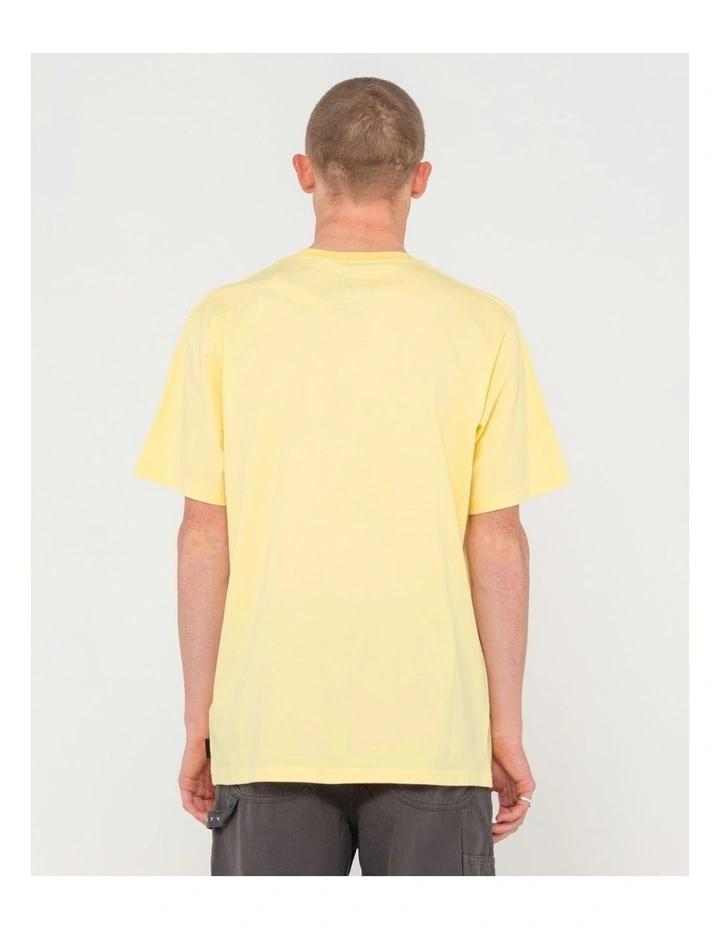 Short Cut 2 Short Sleeve Tee in Yellow