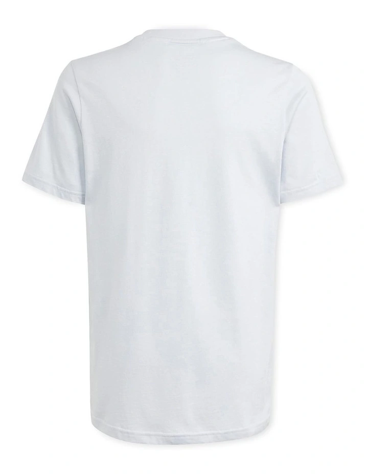 Essentials Big Logo Cotton T-shirt in Halo Blue/White