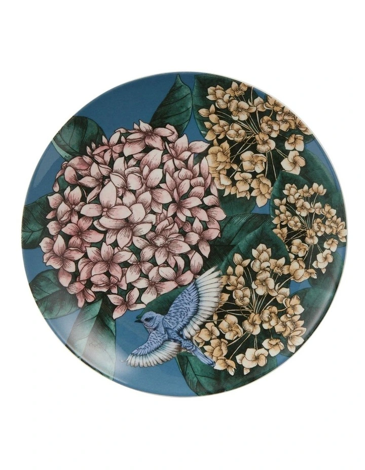 The Black Pen Reminisce Coupe Floral Side Plate 19cm in Multi