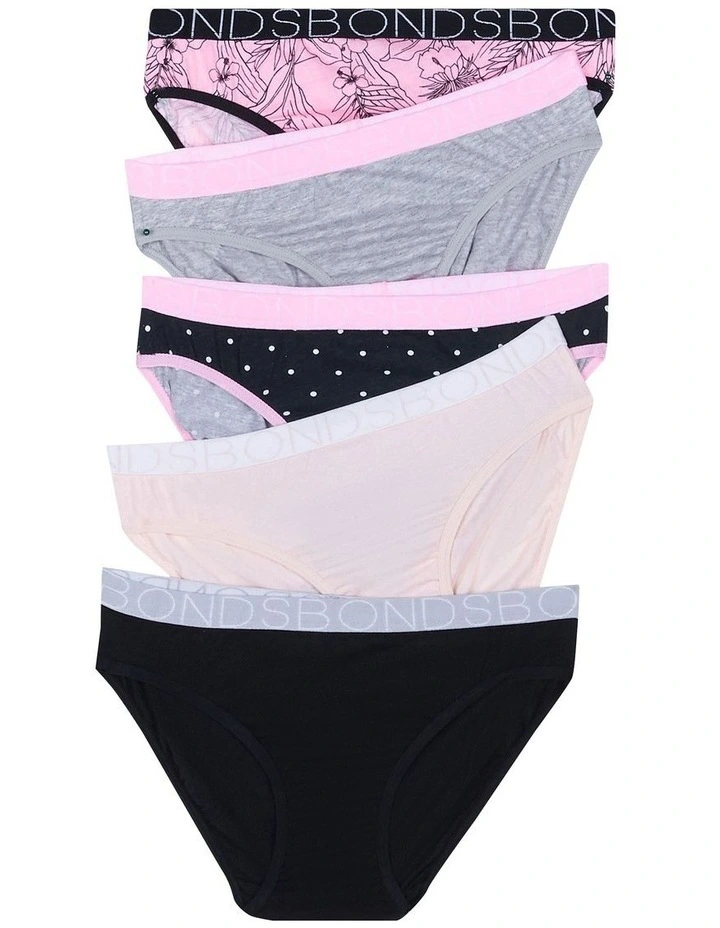 Kids Bikini 5 Pack in Multi