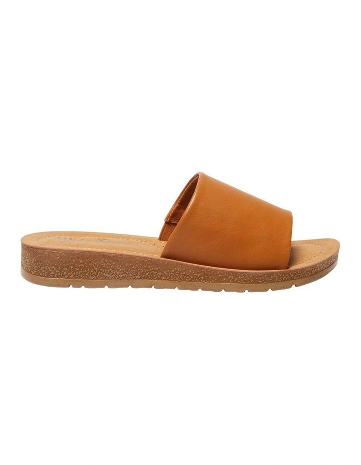 Enid Sandals in Tan Smooth