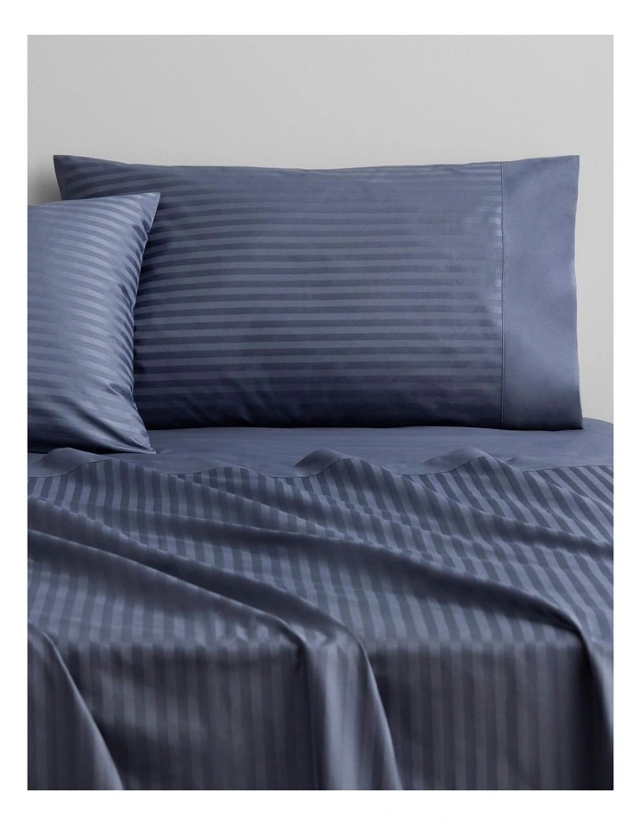 1200TC Millennia Pillowcase Pair in Ink