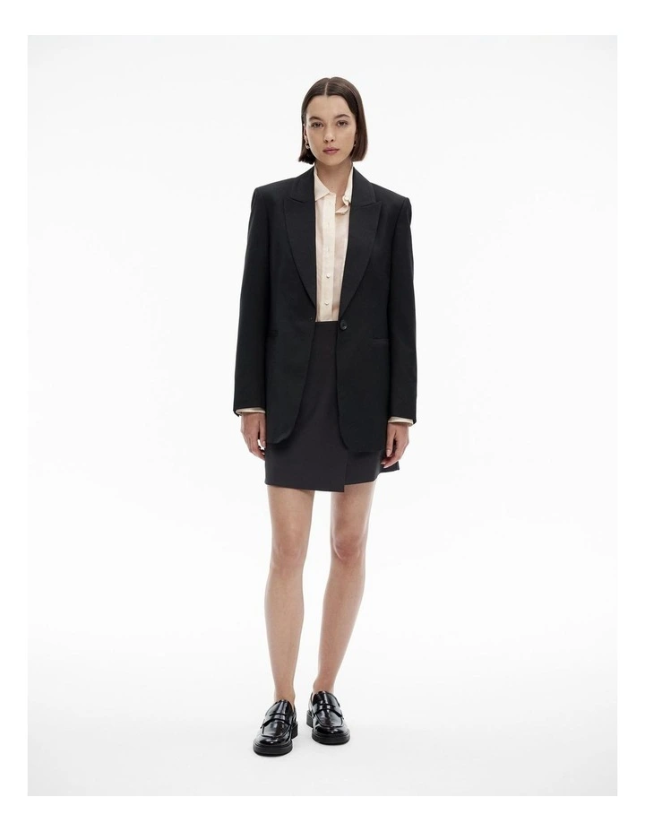 Silk Organza Shirt in Cream
