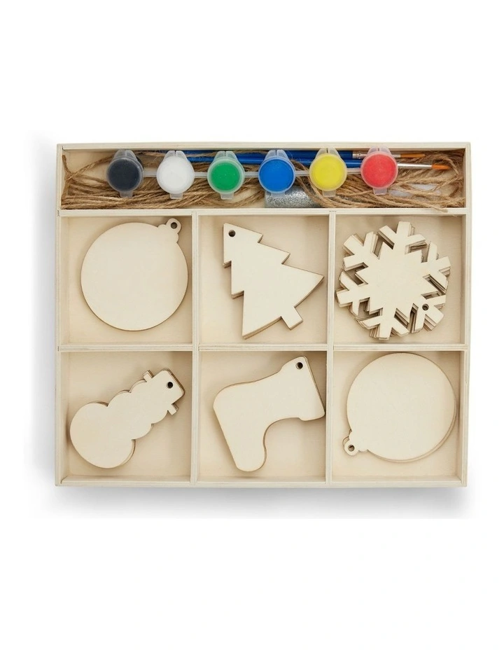 Santas Workshop: DIY Painted Ornaments