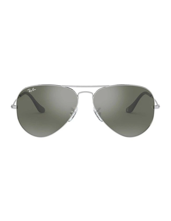 Aviator Mirror Silver RB3025 Sunglasses