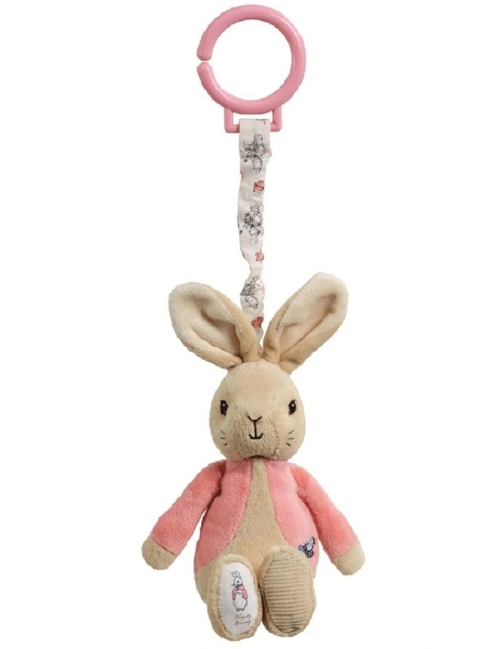 Jiggle Attachable Retractable Baby Soft Toy
