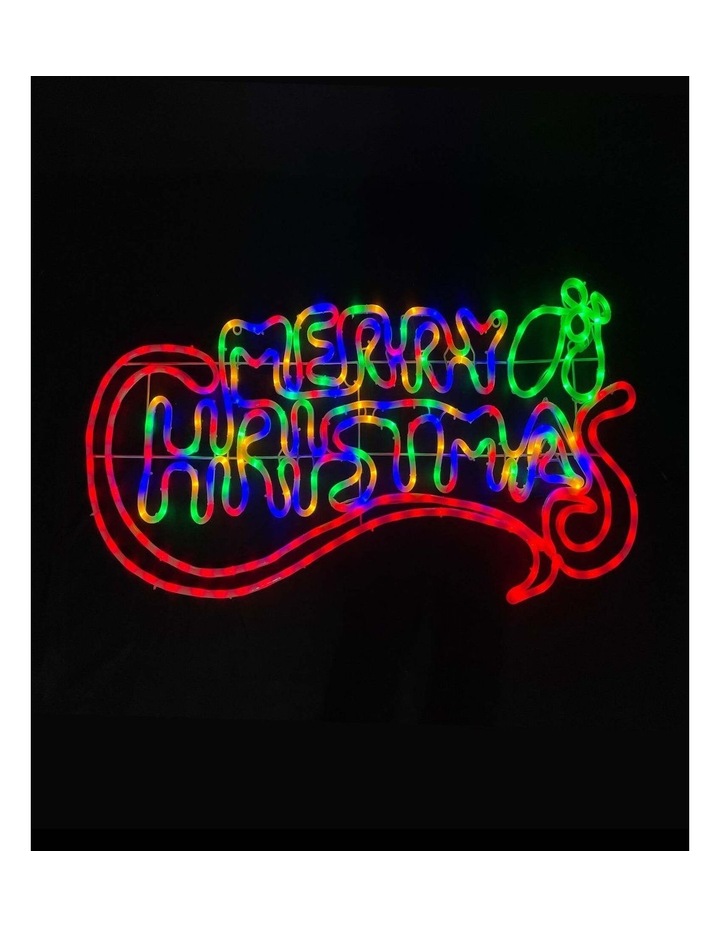 2 Colour Options Christmas Sign Lights 100cm