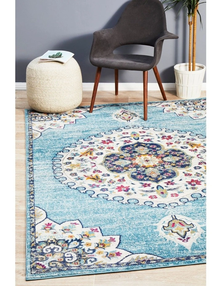 Babylon Rug 202 in Blue