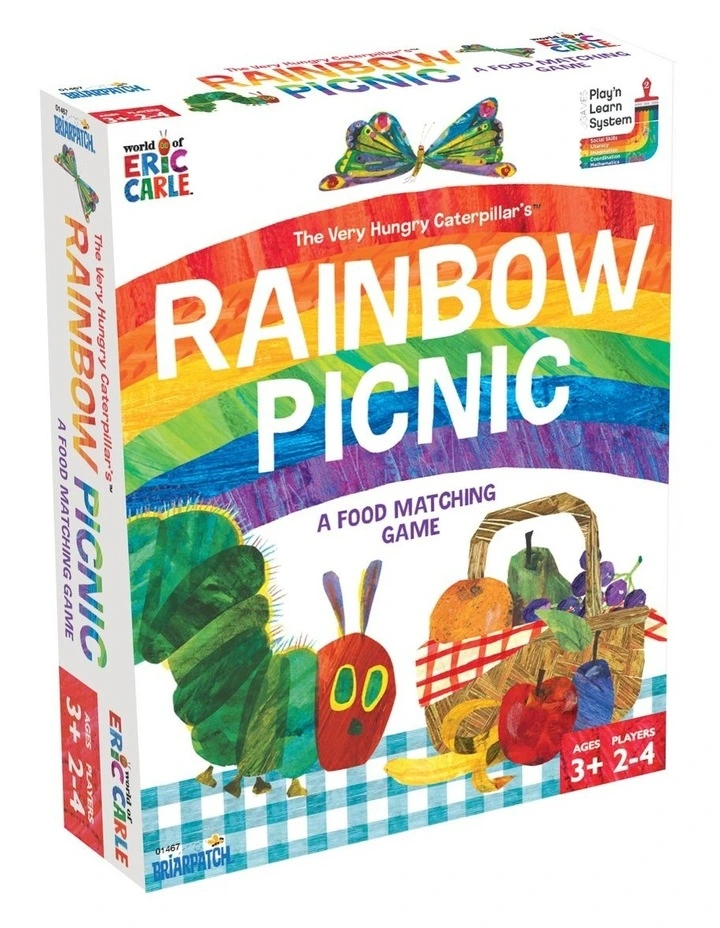 The Very Hungry Caterpillar Rainbow Picnic Game in Multi