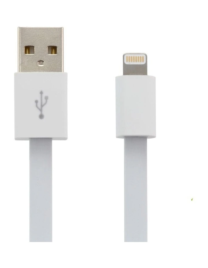 Lightning Syncharge Cable White