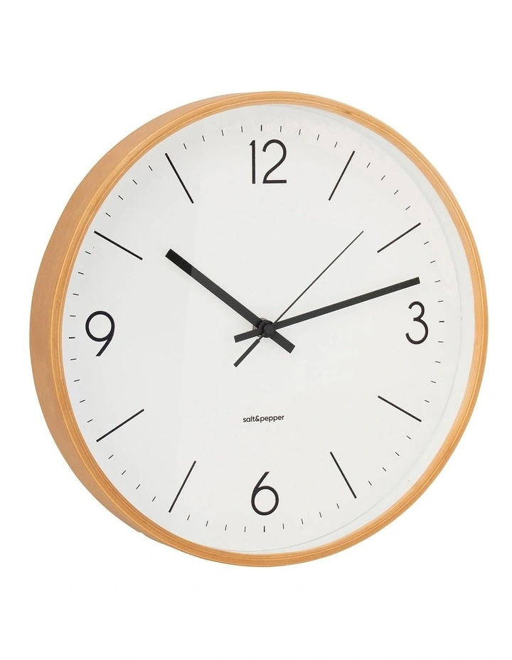 Boden Clock 32cm in White