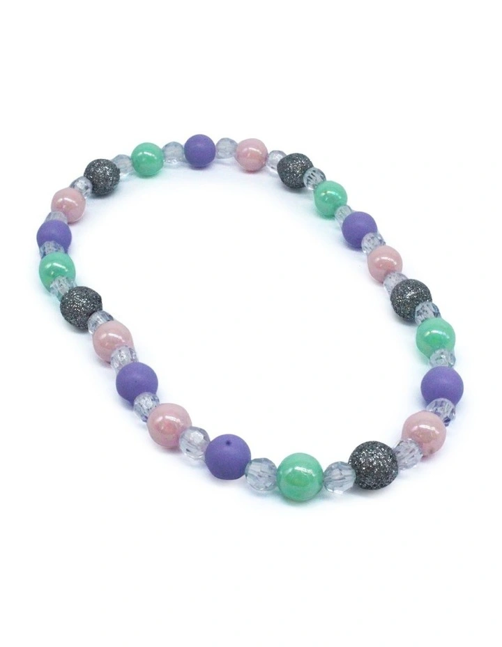 Bead Necklace in Pastel
