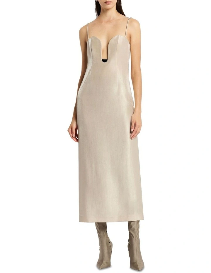 Ascend Again Dress in Sand
