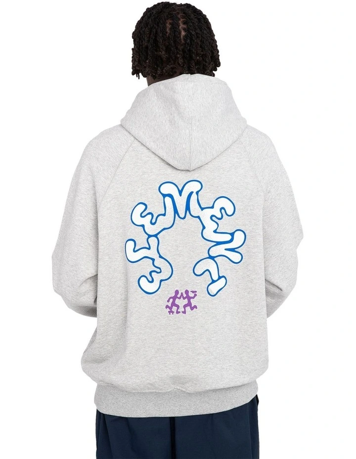 Cornell Hiker Pullover Hoodie in Grey