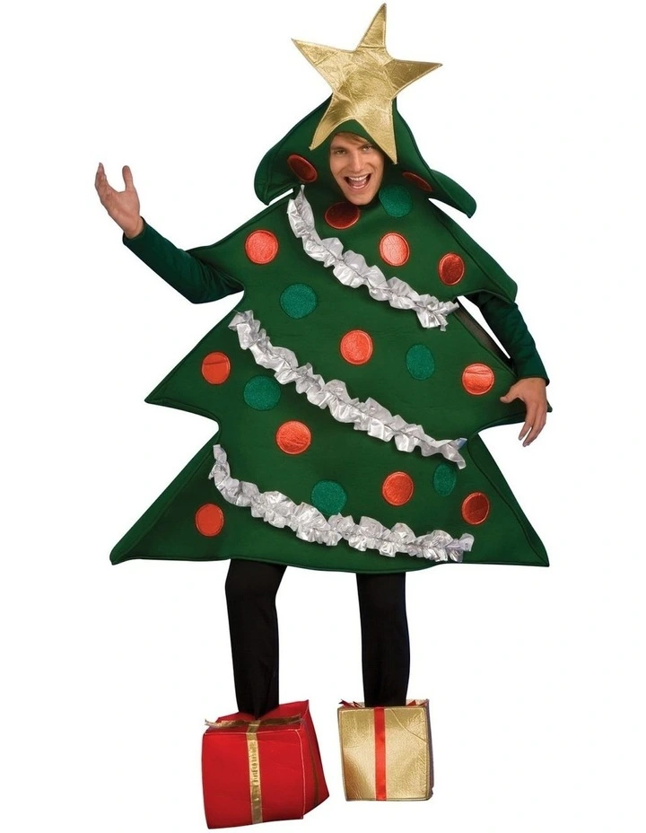 Rubies Christmas Tree Fesitve Celebrations Dress Up Costume in Two Tone