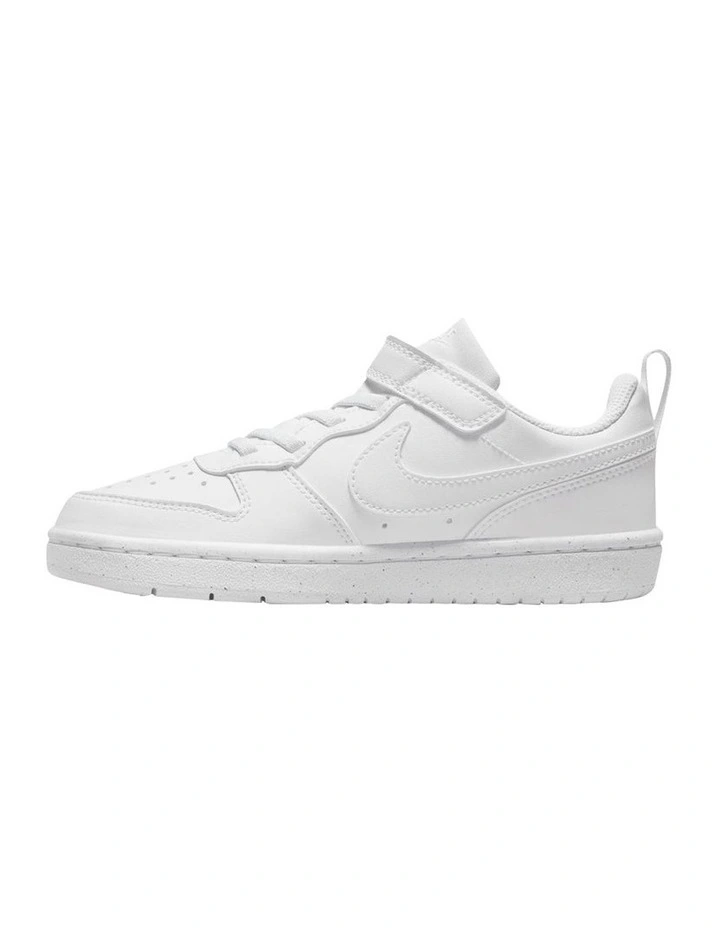 Court Borough Pre-School Sneakers in White