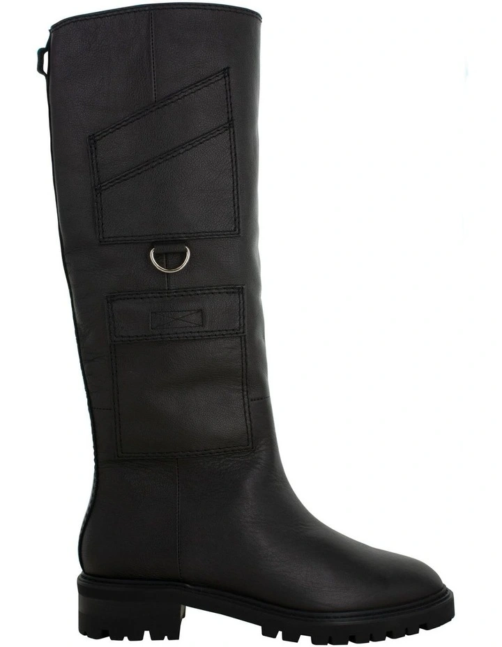 Mikki III Knee High Boots in Black