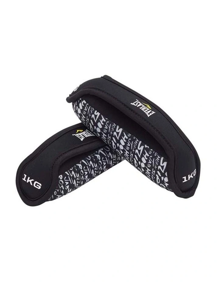 Walking Weights 2KG in Black/White