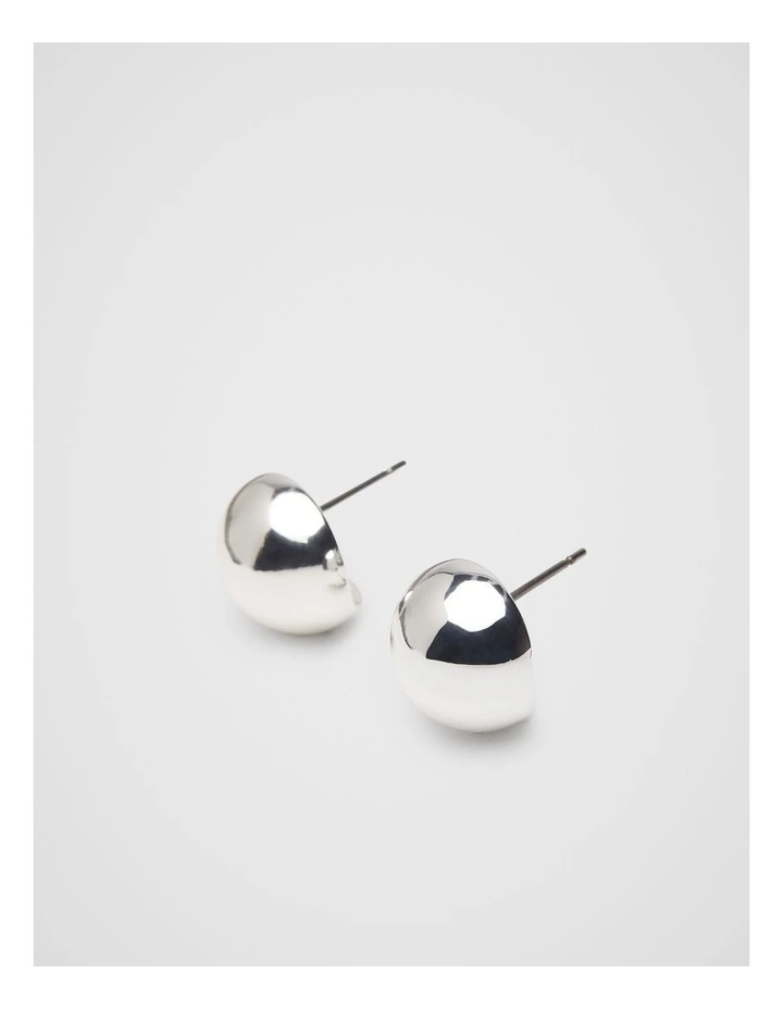 Organic Studs in Silver