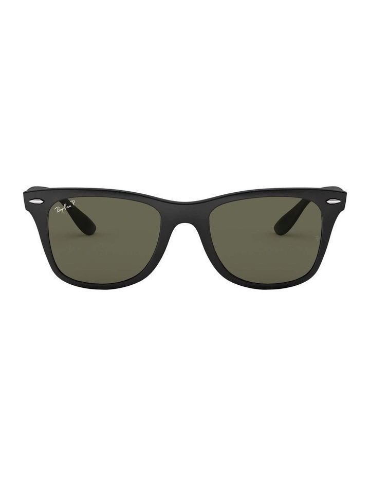 Wayfarer Liteforce Black RB4195F Polarised Sunglasses