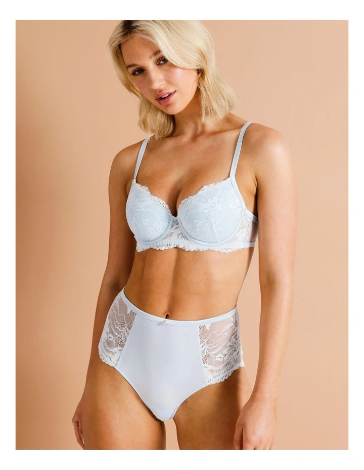 Harlow Luxe Full Brief in Ice Blue