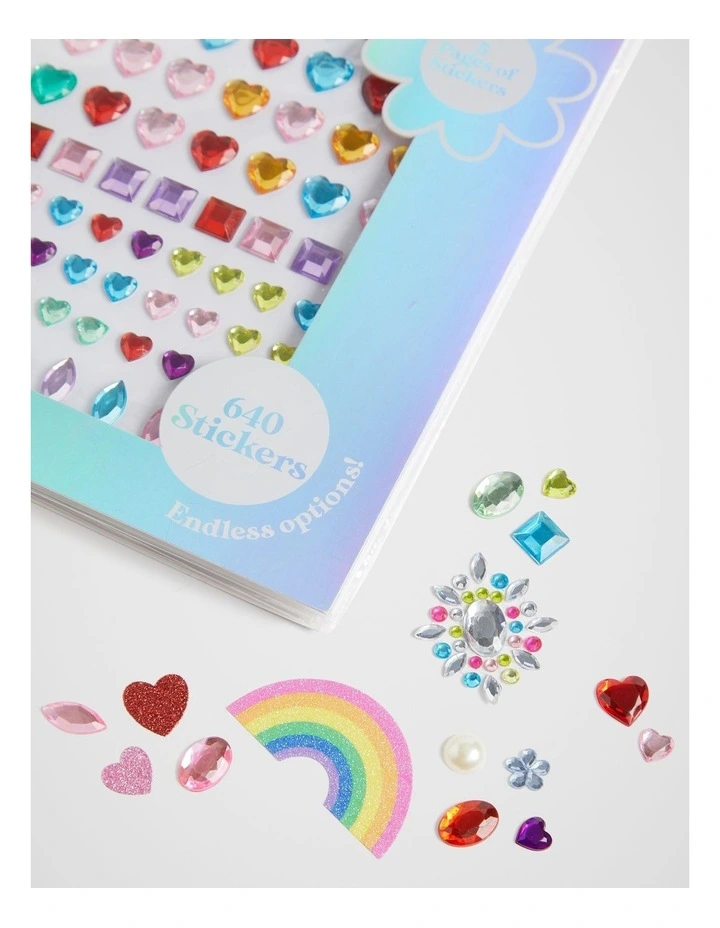 Sticker Book in Multi