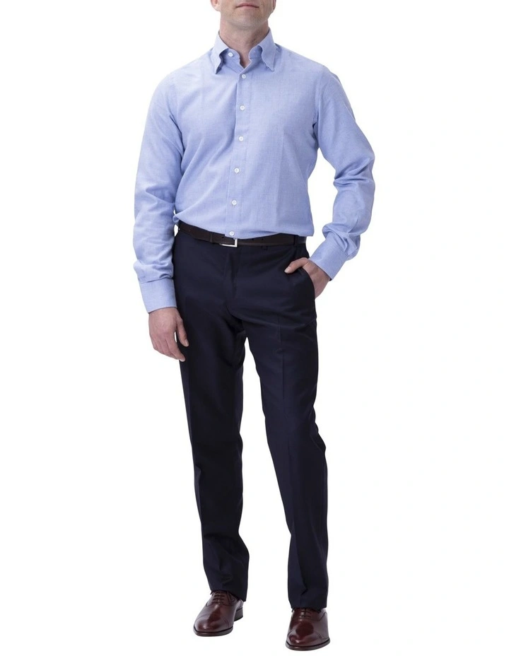 Henry Sartorial x 100 Hands Cashmere Shirt Blue