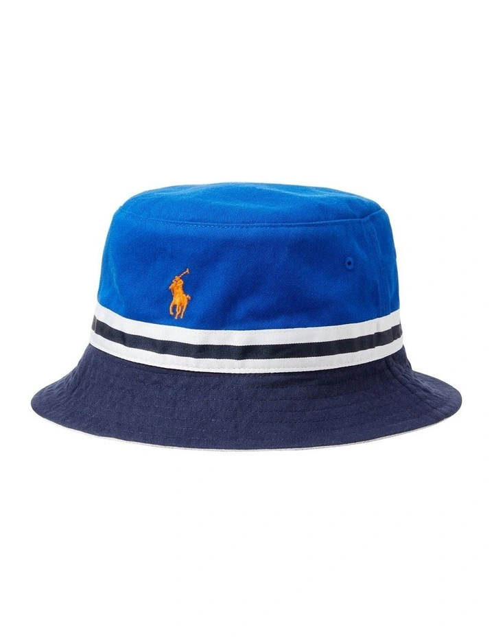 Australian Open Reversible Bucket Hat in Blue