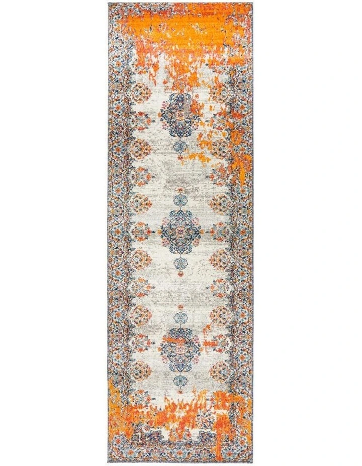Radiance 555 Runner Rug In Bone