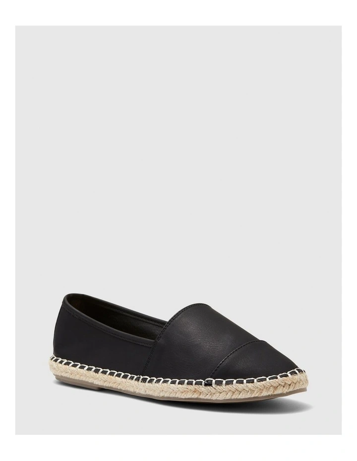 Emara Espadrille in Black