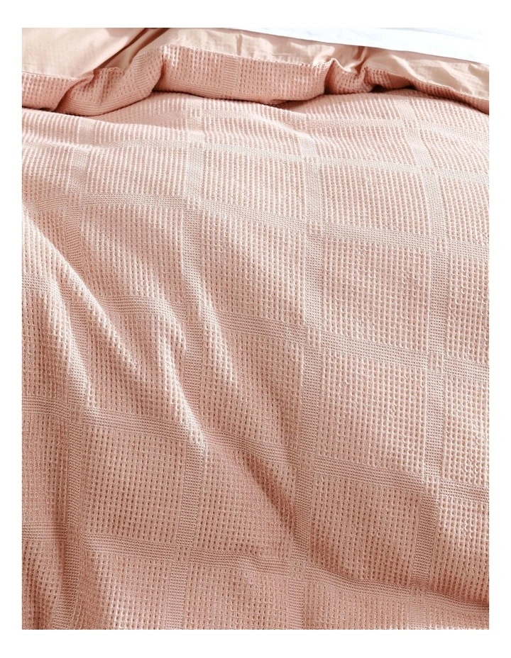 Galicia Quilt Cover Set In Peony