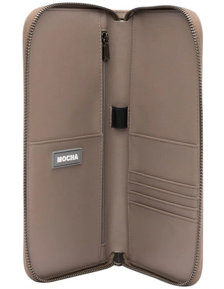 Oakley Travel Wallet in Taupe