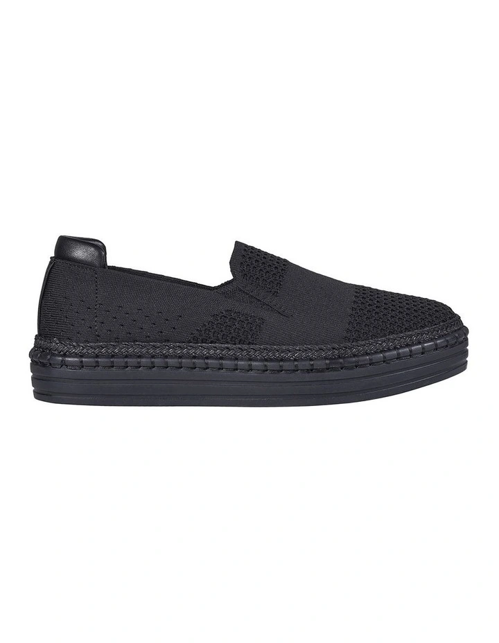 Queen Slip-on Sneaker in Black
