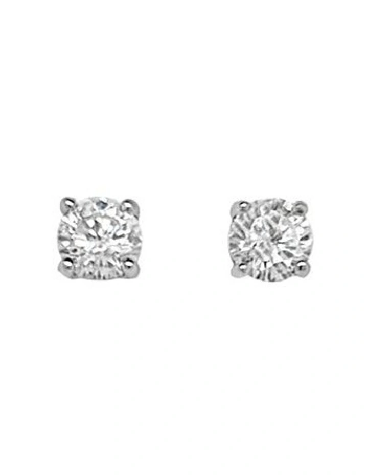 Everyday Radiance Sterling Silver Stud Earrings