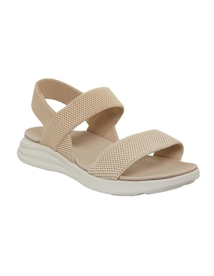 Mack Beige Stretch Sandals