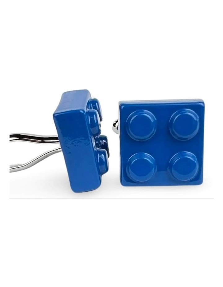Brick Cufflink in Blue