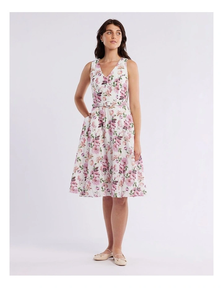 Garden Romance Dress in Ivory