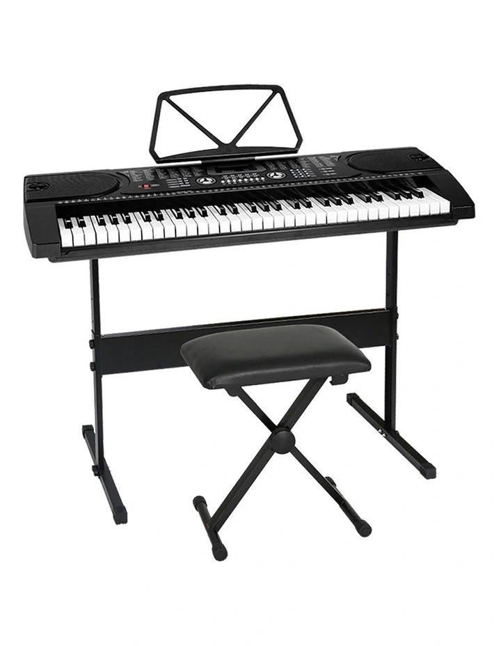61 Keys Electronic Piano Keyboard with Stand Stool