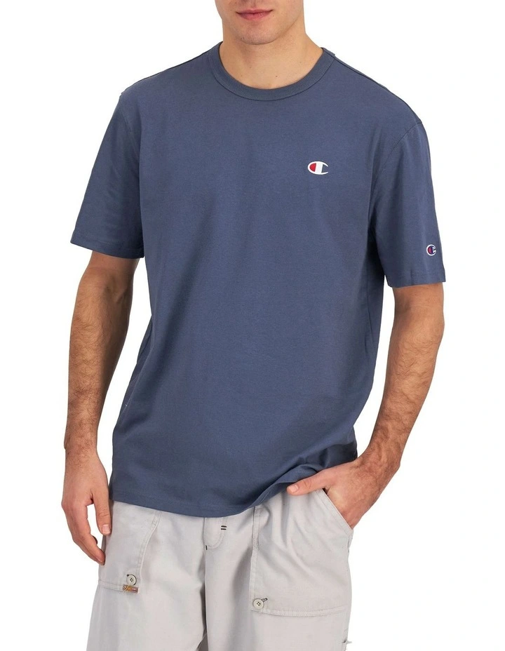 Bound Lightweight T-shirt in Smokey Eye
