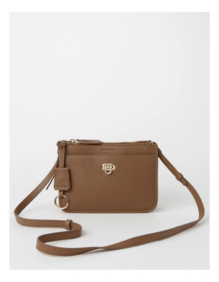 Jacqui Crossbody Bag in Tan