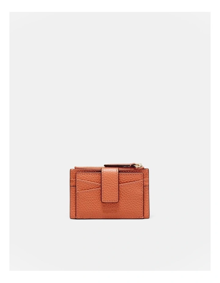 Classico Duo Card Wallet in Terracotta