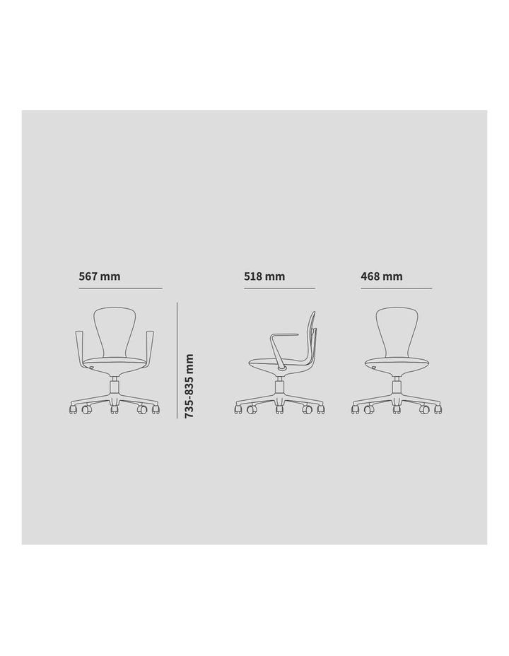 Joyin Tail Designer Ergonomic Chair in Flamingo