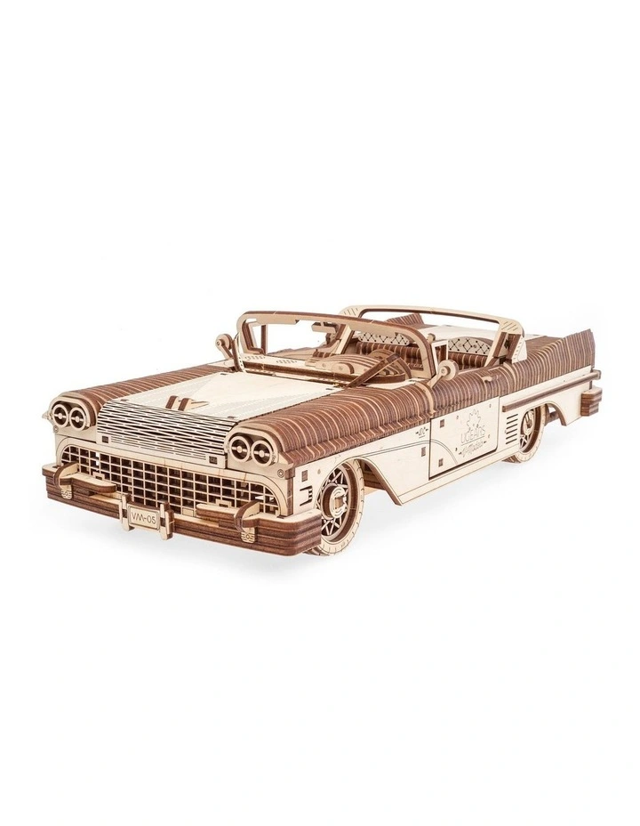 Dream Cabriolet 735 Piece Wooden 3D Puzzle VM-05 Gift Set (14 Years)