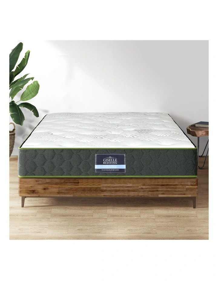 Foam King Single Mattress 25cm in Green Tea