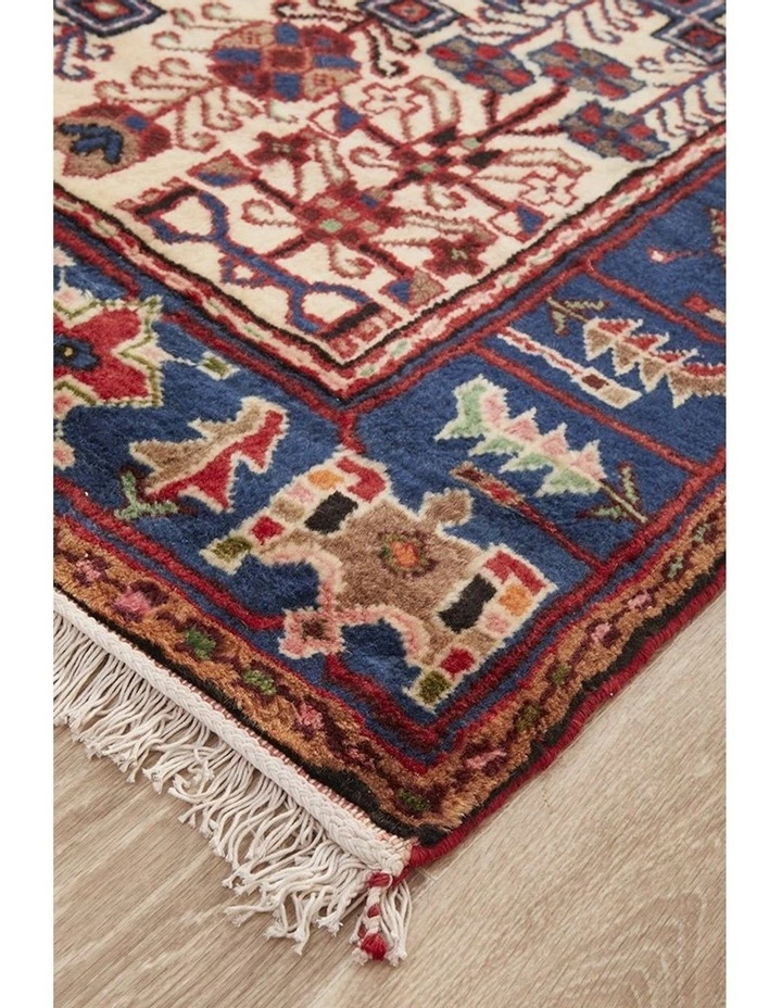 Hand Knotted Pure Wool Nahavand Rug 215X140cm