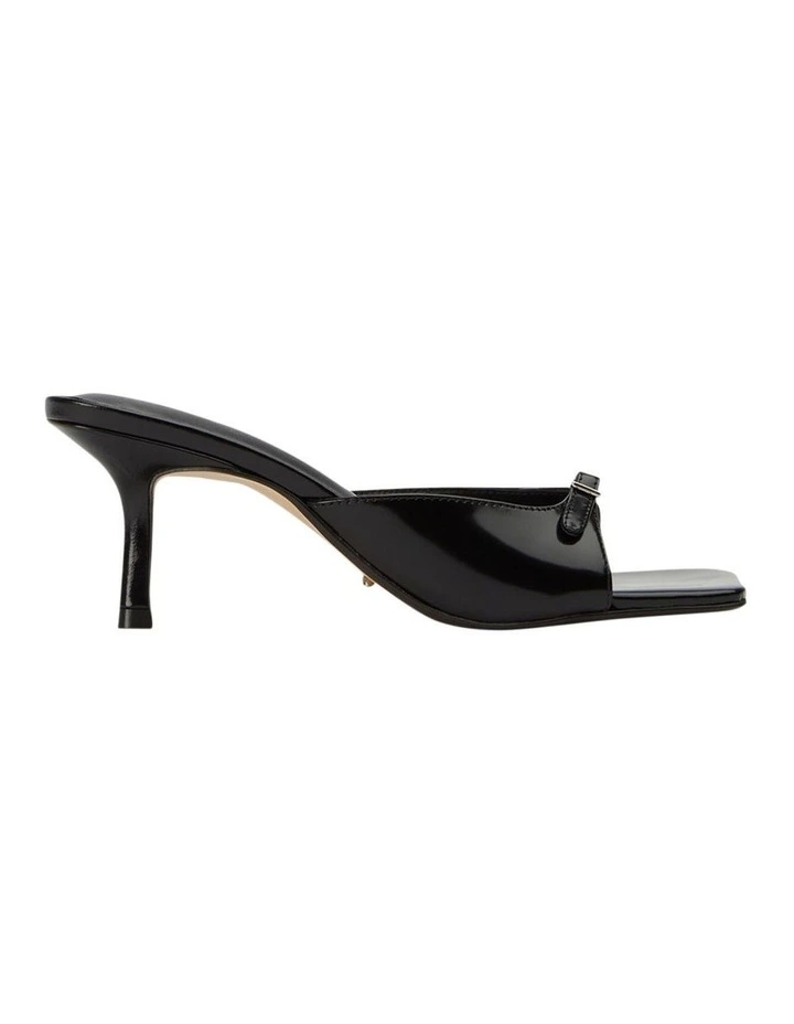 Asar Heels In Black Hi Shine