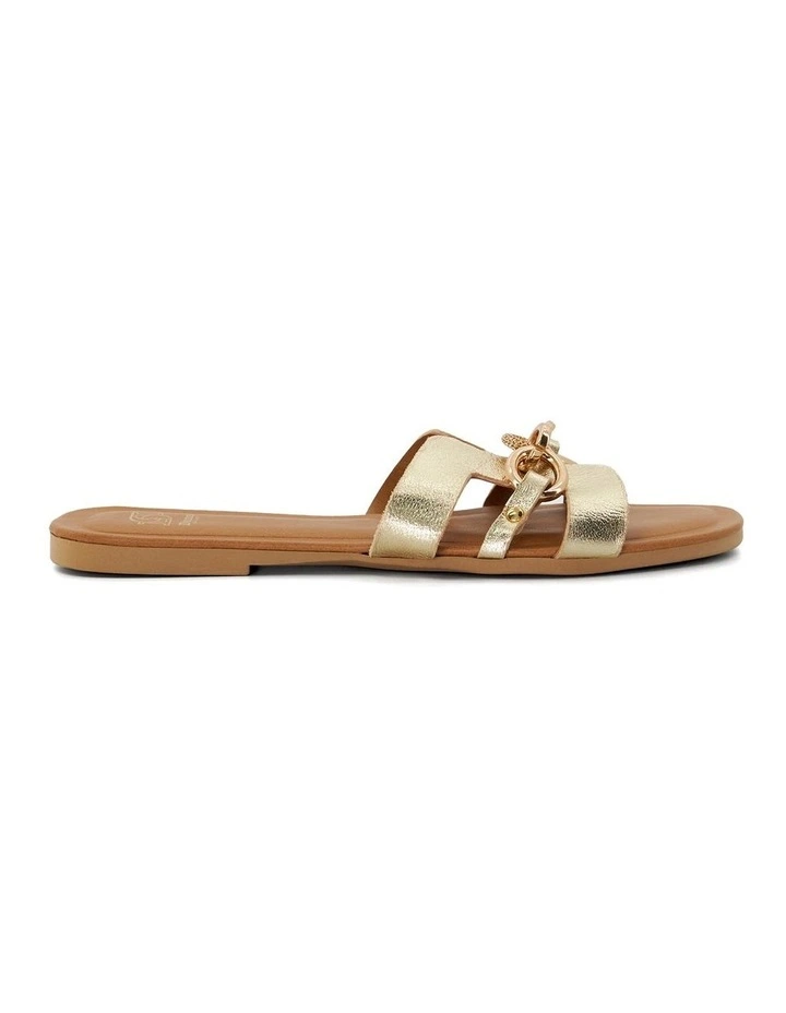 Lizzo Sandal in Gold