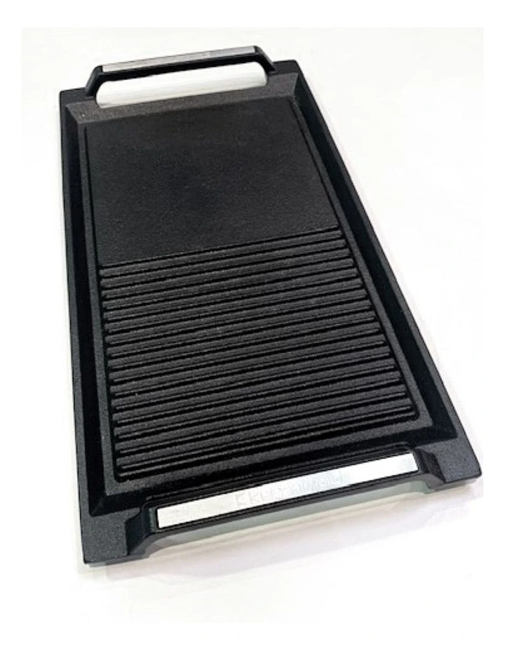 Cast Iron Griddle Induction Cooktops in Black